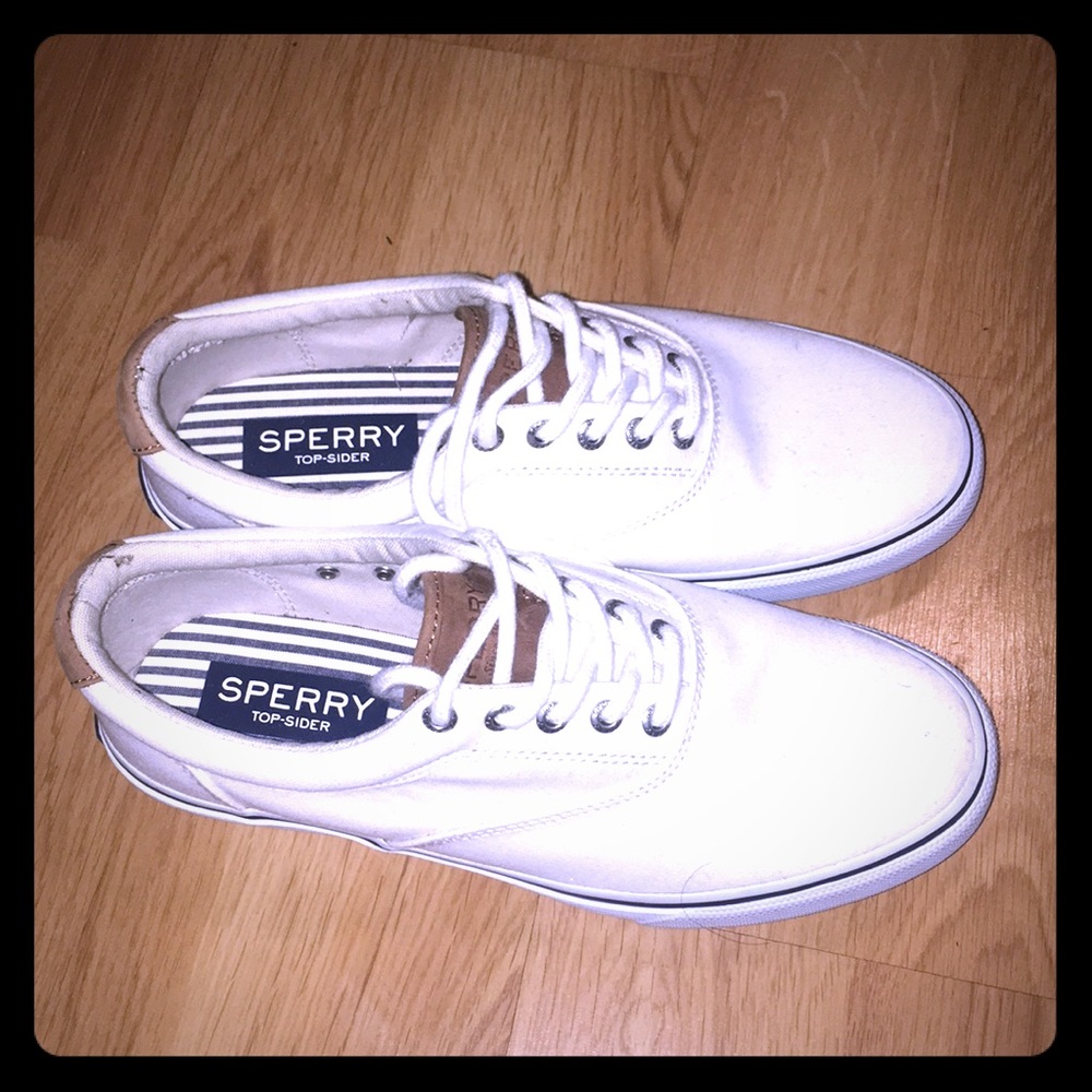 White Top-Sider Sperry